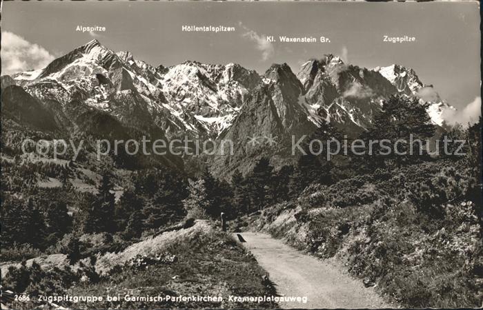 GARMISCH-PARTENKIRCHEN Bayern Zugspitzgruppe