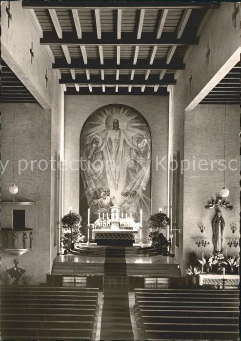 FREUDENSTADT BW Inneres der Katholischen Taborkirche