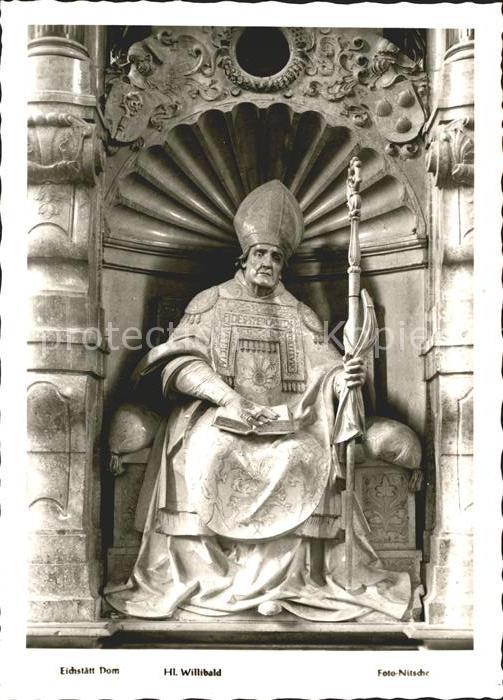 Eichstaett Oberbayern Dom der Heilige Willibald