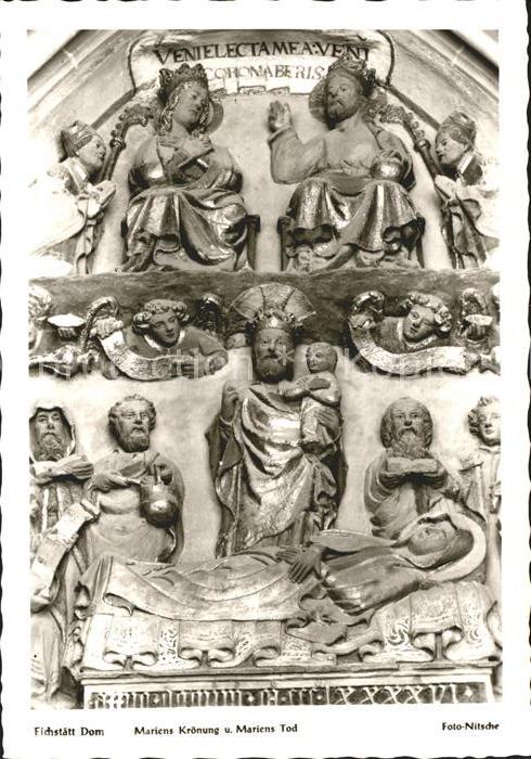 Eichstaett Oberbayern Marienkroenung und Mariens Tod