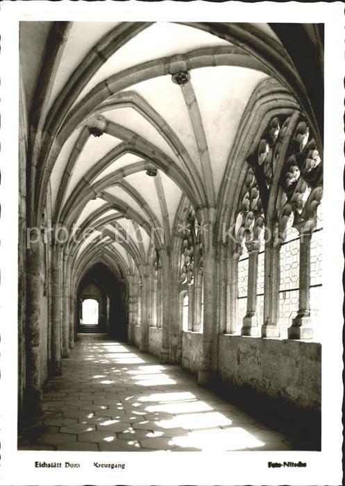 Eichstaett Oberbayern Dom Kreuzgang
