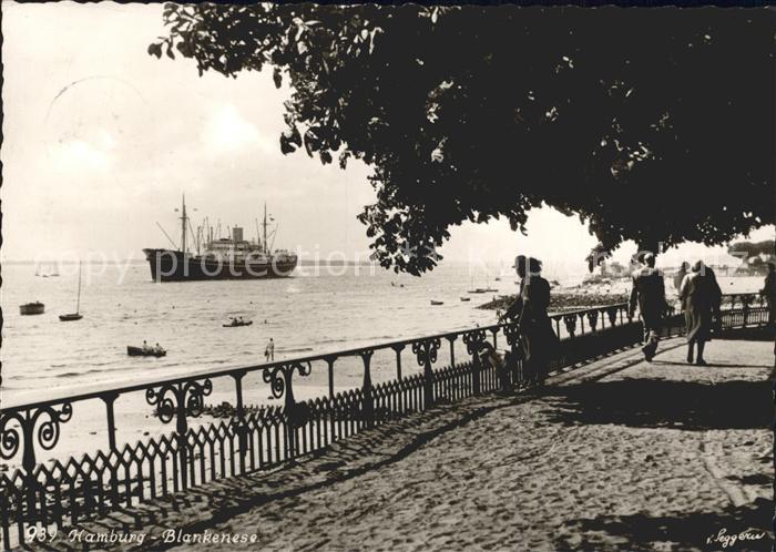 HAMBURG  CITY Blankenese Schiff