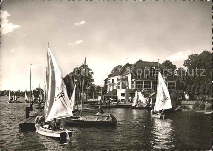 HAMBURG  CITY Aussenalster Bootssteg R. G. Hansa