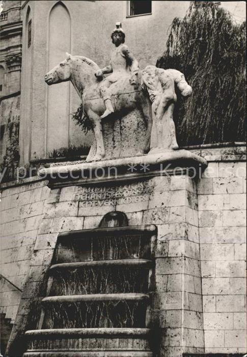 Weingarten Wuerttemberg Sankt Martinus Brunnen