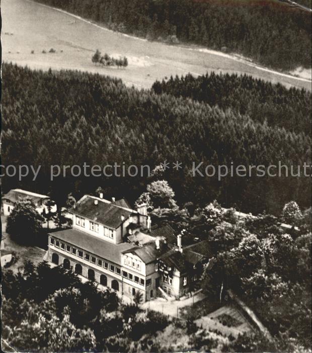 GOSLAR Harz Niedersachsen Berghotel Steinberg Fliegeraufnahme