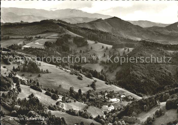 St Ulrich Schwarzwald Fliegeraufnahme