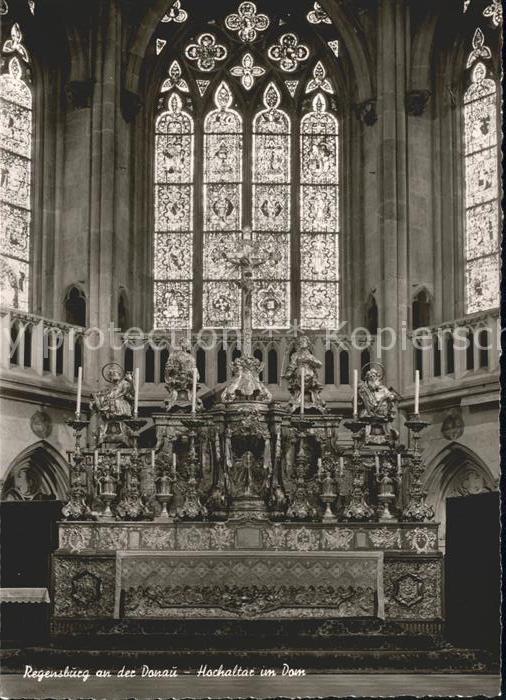 REGENSBURG Bayern Dom Hochaltar