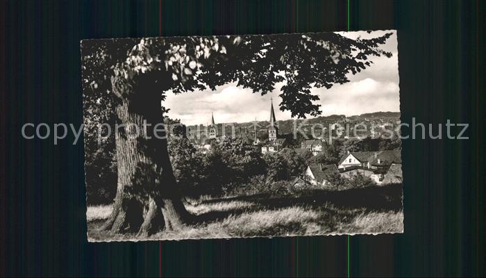 Herford Stadtansicht mit Kirchen