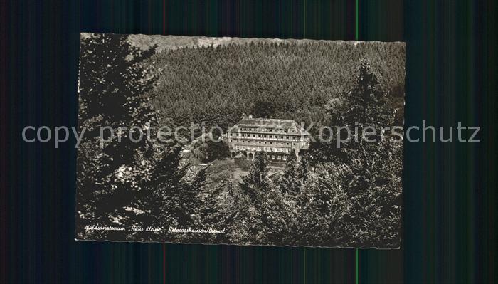 Helmarshausen Waldsanatorium Haus Kleine