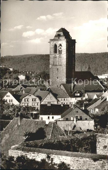 Bad Hersfeld Blick auf Stadtkirche