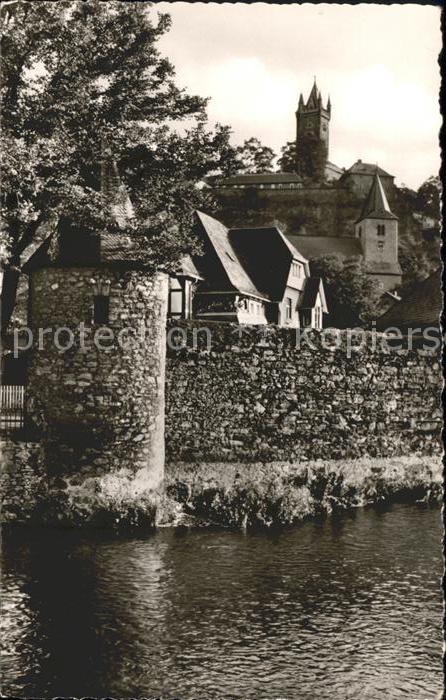 Dillenburg Partie an der Dill Burg