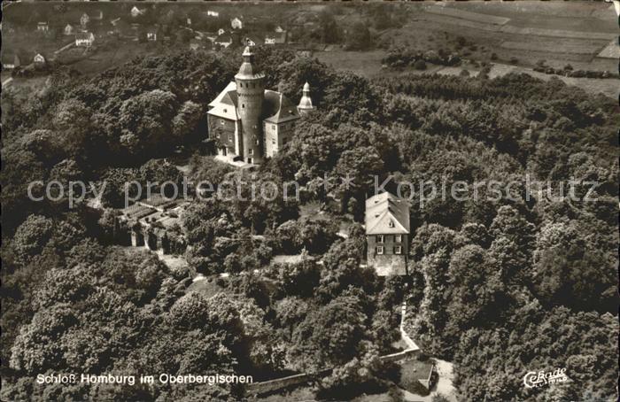 Nuembrecht Schloss Homburg Fliegeraufnahme