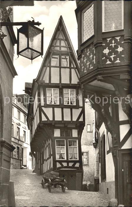 BERNKASTEL-KUES Berncastel Rheinland-Pfalz Das Spitzhaeuschen