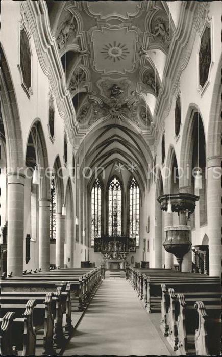 Limburg Lahn Stadtkirche Inneres