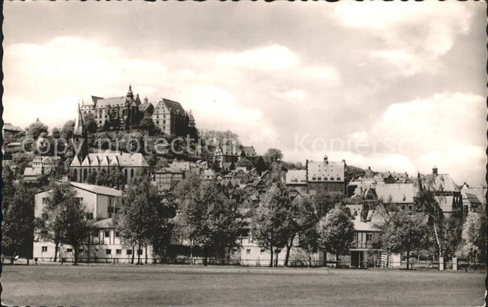 Marburg Lahn Landgrafenschloss Marienkirche Rathaus Universitaet