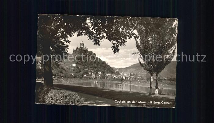 Cochem Mosel mit Burg Cochem