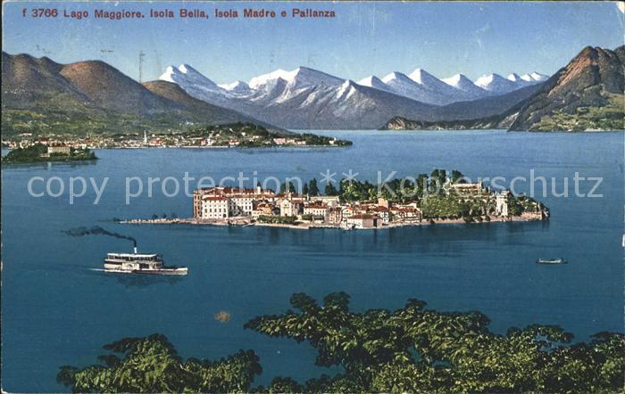 Lago Maggiore Isola Bella Isola Madre e Pallanza