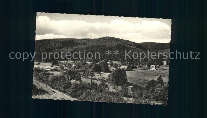 Willingen Sauerland Blick auf Stryck