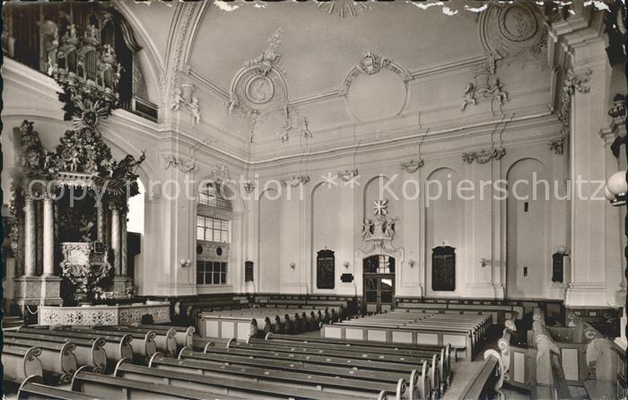 Weilburg Schlosskirche Inneres