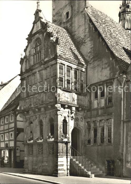 Lemgo Lippe NRW Rathaus Vorhalle mit Freitreppe