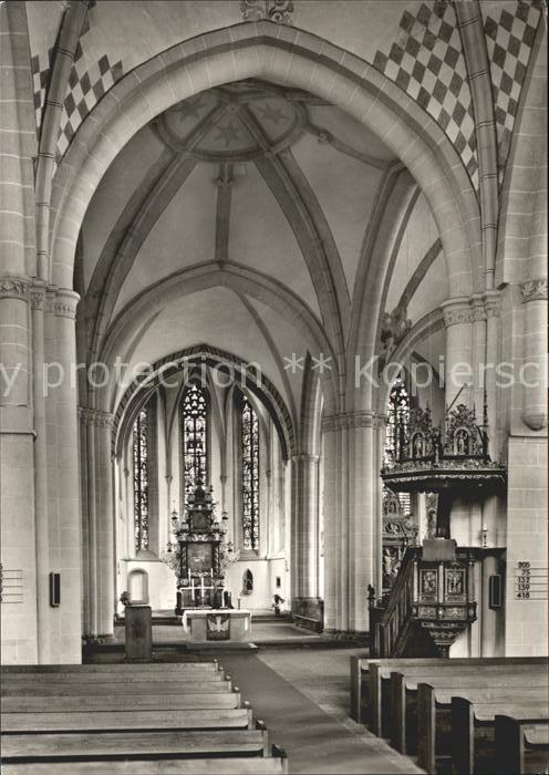 Lemgo Lippe NRW Ev luth St Nikolaikirche Inneres