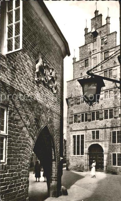 BREMEN CITY Boettcherstrasse Roseliushaus