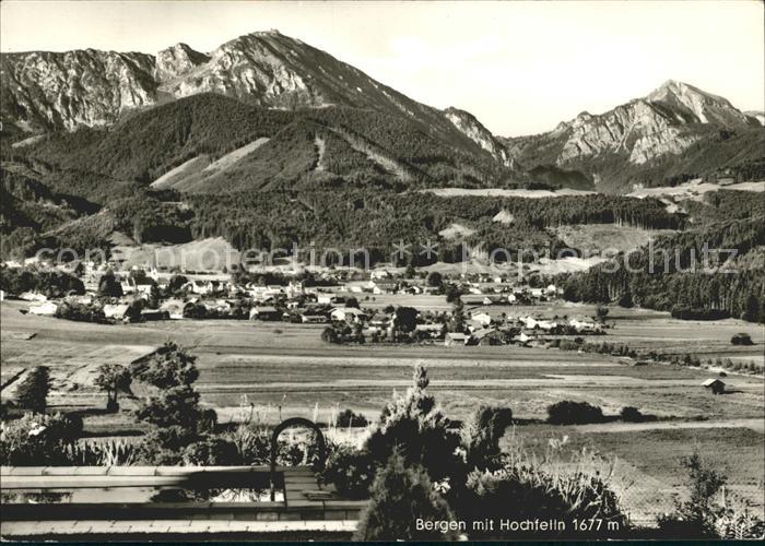 Bergen Chiemgau mit Hochfelln und Hochgern