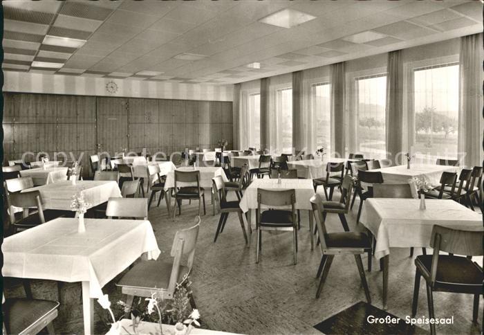 Holzhausen Siegerland Familienferienheim des Blauen Kreuzes Gr Speisesaal