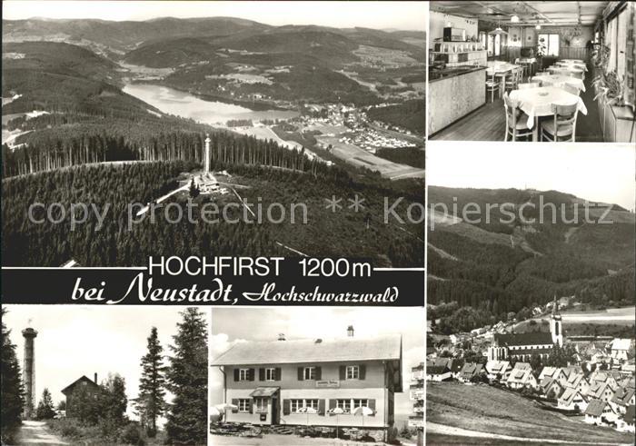 Titisee-Neustadt Panorama Hochfirst Berggasthaus Fuerstenberg Rasthaus Gaststube