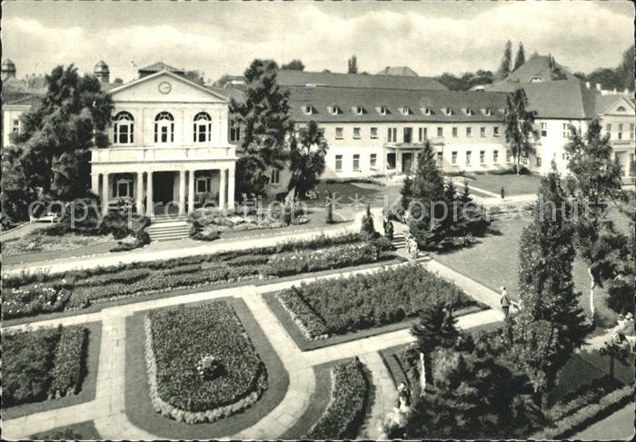 Bad Salzuflen Rosengarten mit Badehaeusern