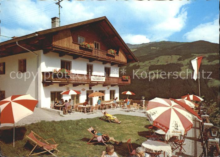 Zell Ziller Tirol Gasthaus Pension Zur schoensten Aussicht Kloepflstaudach