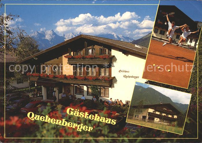 Maishofen Gaestehaus Quehenberger Tennisplatz