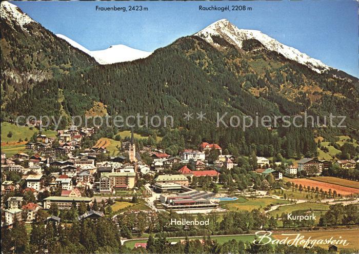 Bad Hofgastein Panorama Hallenbad Kurpark Frauenberg Rauchkogel