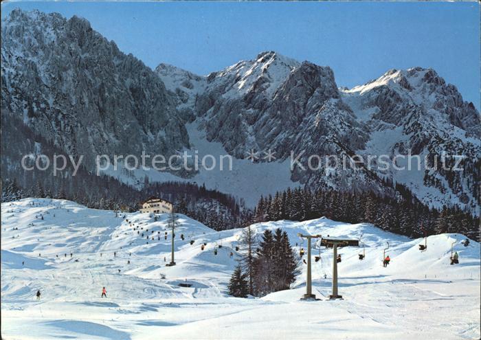 Walchsee Tirol Zahmer Kaiser Lift Durchholzen