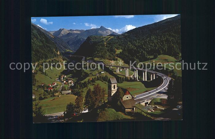 Gries Brenner mit Brenner Autobahn von der St Jakobs Kirche