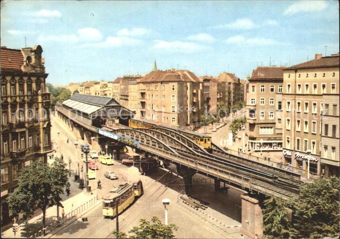 BERLIN  CITY Prenzlauer Berg U-Bahnhof Dimitroffstrasse