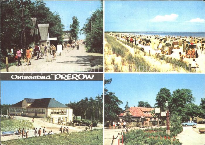 Prerow Ostseebad Strand und Promenade