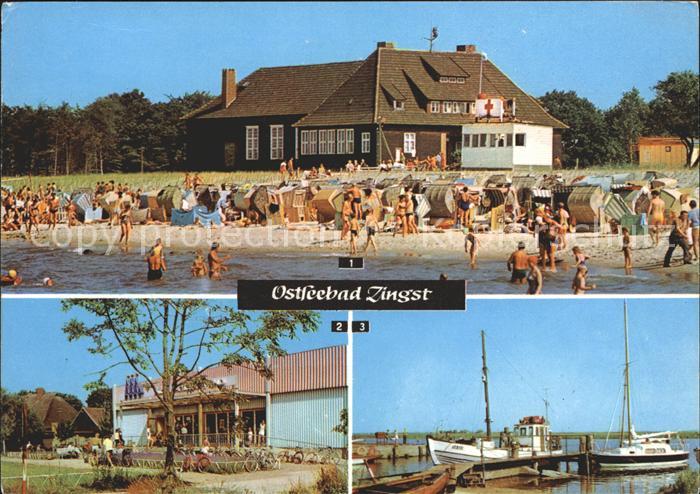 Zingst Ostseebad Strand Hafen