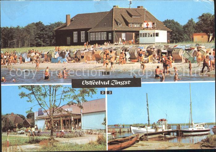 Zingst Ostseebad Strand Hafen