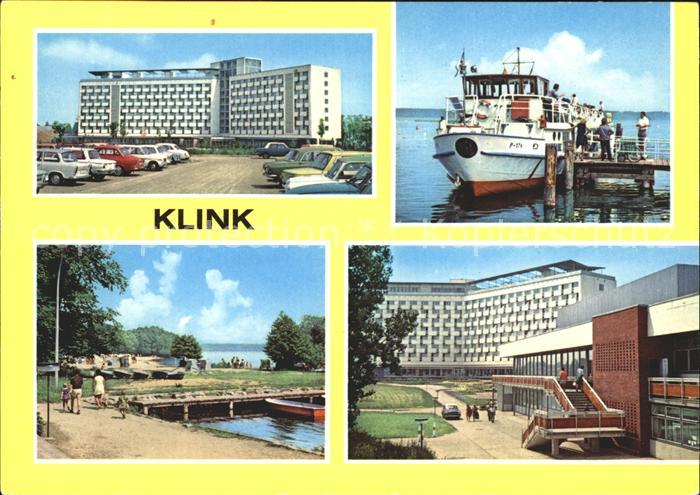 Klink Waren Erholungsheime Herbert Warnke und Schloss Klink