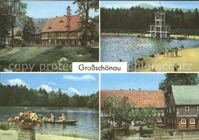 Gross Schoenau Goerlitz Mandau Schwimmbad Gondelteich