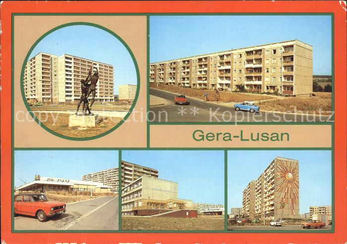 Lusan Gera Plastik Zeulendorfer-Strasse Bertha-Schaefer-Strasse Schleizer-Strass