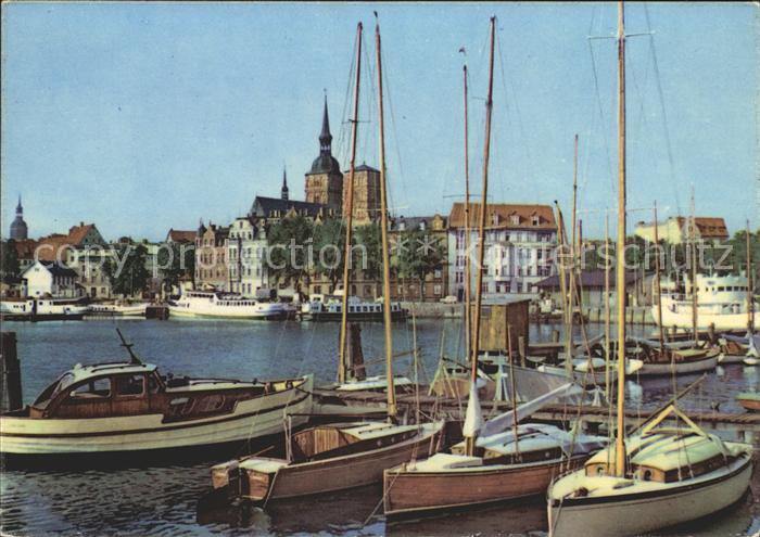 Stralsund Mecklenburg Vorpommern Hafen