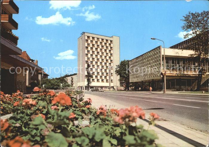 Suhl Thueringer Wald Wilhelm Pieck Strasse