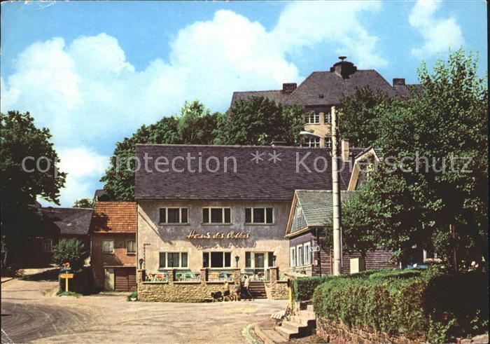 Altenfeld Thueringen FDGB Erholungsheim Haus des Volkes