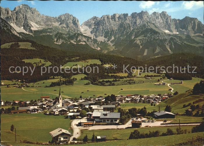 Ellmau Tirol mit Wilden Kaiser