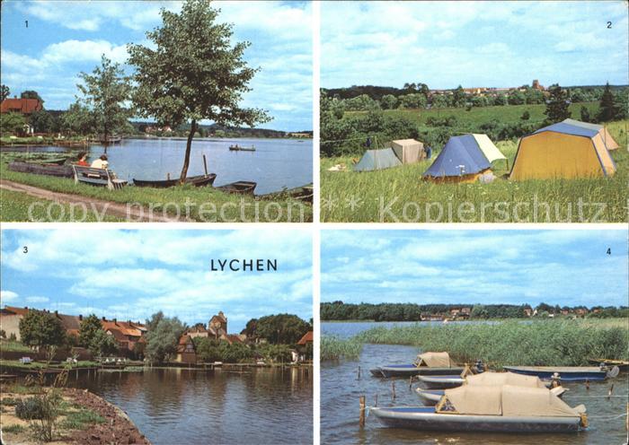Lychen Camping Oberpfuhlsee Grosser Lychensee
