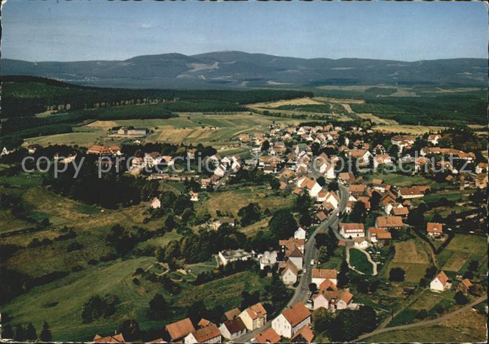 Hohegeiss Harz Fliegeraufnahme