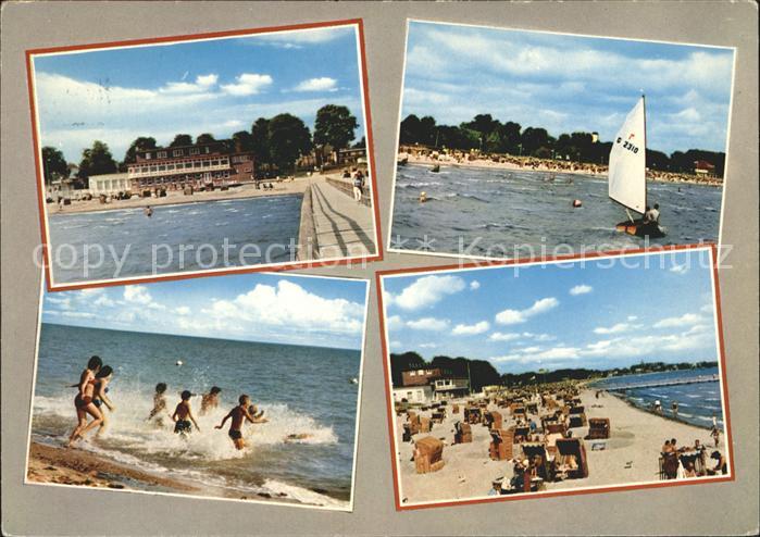 ECKERNFoeRDE Ostseebad Strand Seebruecke