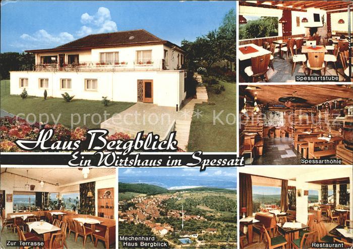 Mechenhard Haus Bergblick Wirsthaus im Spessart